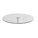 sohoConcept Tango Glass Counter & Bar Height Pedestal Dining Table Glass/Metal in Gray | 34.5 H x 31.5 W x 31.5 D in | Wayfair TAN-POL-CNT-GLS-02