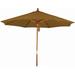 Joss & Main Manford Ausonio 9' x 9' Octagonal Market Umbrella, Wood | Wayfair 89107DA1E8C04B4FAD71E41E1E21D8B5