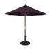 Joss & Main Manford Ausonio 9' x 9' Octagonal Market Umbrella, Wood in Indigo | Wayfair B55C820028604849AD77B2492A583450