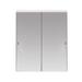 Closet Door - Custom Door and Mirror Beveled Edge Backed Aluminum Frame Interior Mirrored Sliding Closet Doors Glass | 60" x 80" | Wayfair