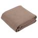 Gracie Oaks Throw Blanket Cotton in Brown | 90 H x 90 W in | Wayfair 6C4566CF132B4DE29C4777DBDB33AF3D
