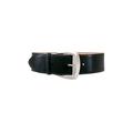 Alexander McQueen Geometric Buckle Belt in Black - Black. Size 85 (also in ).