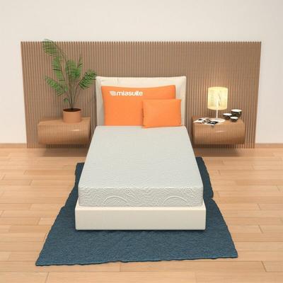 Matratze fur kleines bett 75x180 - Höhe 14 cm, Abziehbare, Waterfoam, Hypoallergen, Atmungsaktiv Image