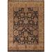 Traditional Floral Agra Oriental Area Rug Hand-Knotted Wool Carpet - 8'2" x 10'3"