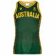 Australien Basketball macron Indigenous Damen Trikot grün