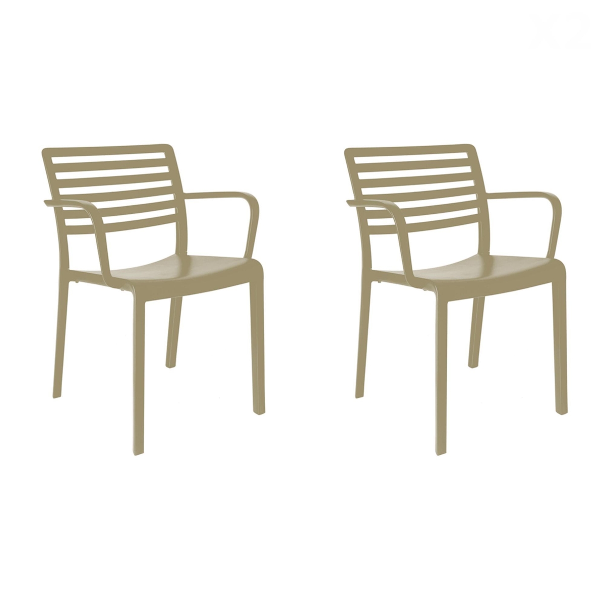 Resol LAMA Sessel Indoor, Outdoor Set 2 Sand Image