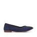 TOMS Women's Blue Navy Repreve Knit Jutti Neat Eco Flat Shoes, Size 6