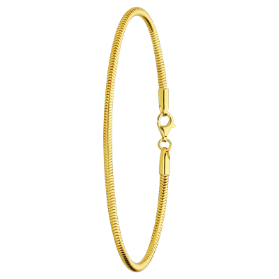 Lucardi Armband für Charms - 925 Silber Gold 20.0 Damen Image