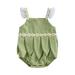 Infant Baby Girls Princess Romper Sleeveless Shiny Flower Cosplay Halloween Clothes