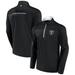 Men's Fanatics Branded Black Las Vegas Raiders Defender Half-Zip Top