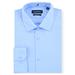 Nautica Men's Wrinkle-Resistant Dress Shirt Sea Mist, 14-14.5 32-33