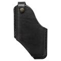 Leather Cell Phone Holster With Belt Clip Leather Belt Phone Pouch Suitable For Walking Workouts Climbing Black Large