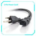 KONKIN BOO Compatible AC IN Power Cord Outlet Socket Cable Plug Lead Replacement for Pyle Pro PMX802M 8 Channel LCD Powered Mixer