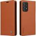 Case for Samsung Galaxy A52 5G/4G PU Leather Wallet Case Cover Samsung Galaxy A52 5G Flip Folio Case with Card Holders Magnetic Phone Case Compatible with Samsung Galaxy A52 4G Yellow Brown