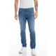 Slim-fit-Jeans REPLAY "Anbass" Gr. 32, Länge 30, blau (dark blue) Herren Jeans Slim Fit