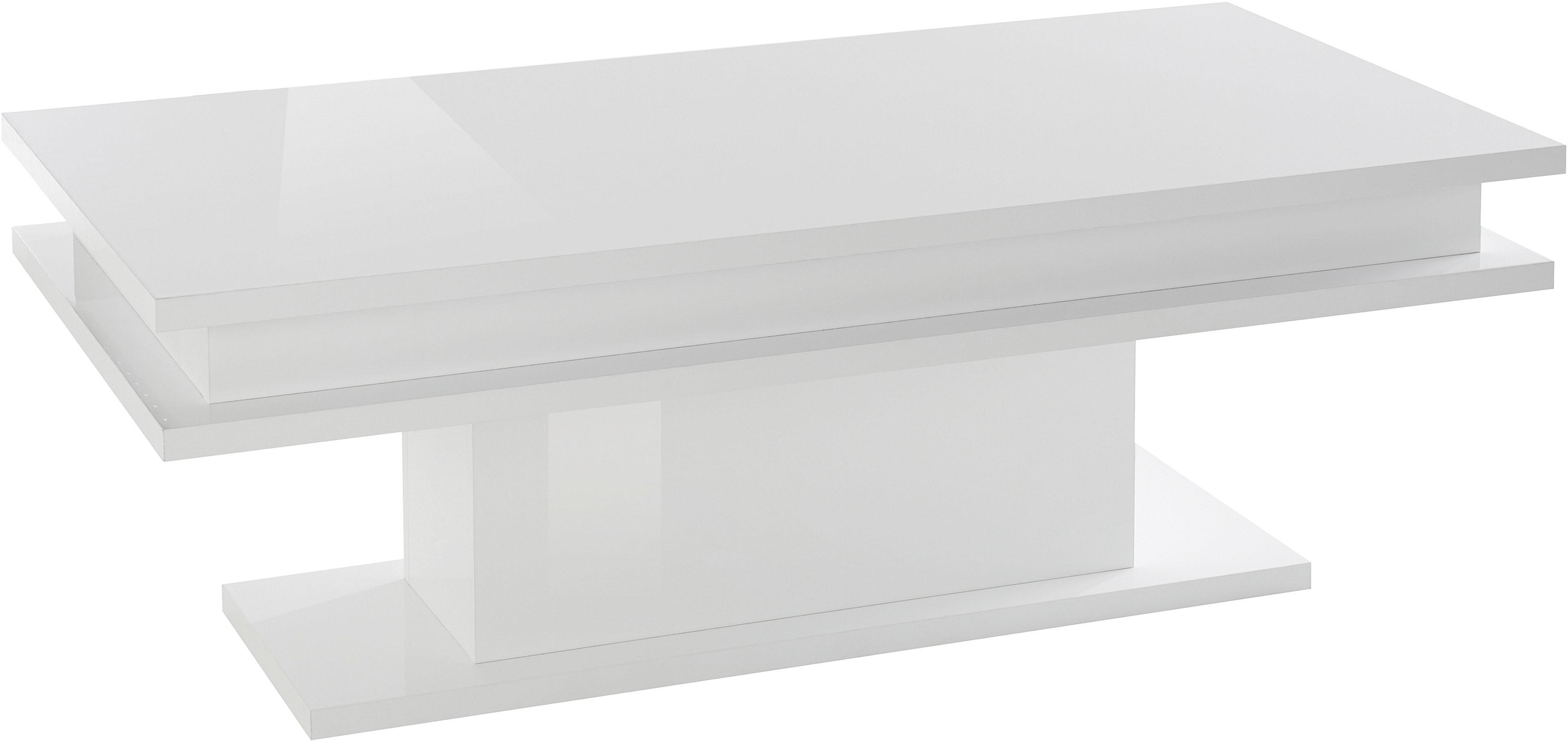 Couchtisch INOSIGN "LITTLE BIG- Kaffeetisch, Sofatisch, Wohnzimmertisch, Breite ca. 100 cm", weiß, B:100cm H:42cm T:55cm, Tische, Breite ca. 100 cm