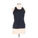 Nike Active Tank Top: Black Activewear - Women's Size Large