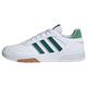 adidas Herren Courtbeat Court Lifestyle Schuhe Sneaker, Cloud White Collegiate Green Grey, 43 1/3 EU