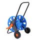 Asixxsix Garden Hose Reel Cart, Heavy Duty Hose Cart with Wheels 164 Feet G1/2 Hose Capacity Water Hose Reel Water Pipe Storage Rack for Outside Patio Lawn Garden Watering Equipment