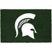 Michigan State Spartans Team Colors Doormat