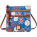 Dooney & Bourke Chicago Cubs Game Day Triple Zip Crossbody Purse