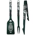 Michigan St. Spartans 3 pc Color BBQ Tool Set - Siskiyou Buckle C3CC41