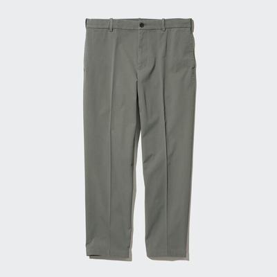 Uniqlo - Cotton Smart -Like Ankle Length Trousers - Green - S