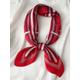 Luxury Silk Scarf | 100% Silk Neck Scarf Satin Warp Fashion Square Scarves Bandana Unique Gift Gift For Mum