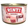 Rinti Sensible 24 x 185 g - Manzo & Riso