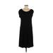 Gap Casual Dress - DropWaist: Black Solid Dresses - Women's Size Medium