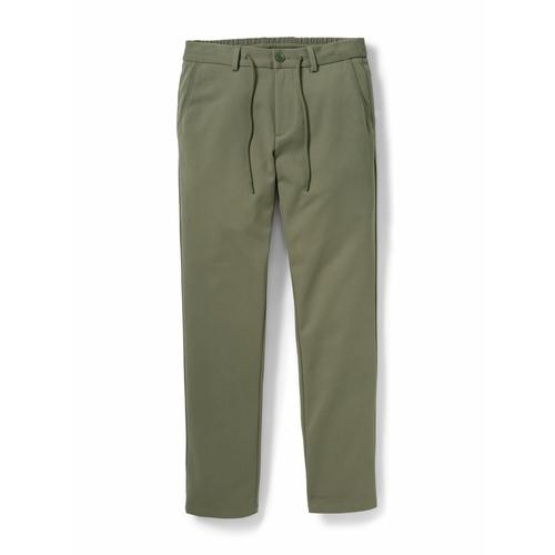 Walbusch Herren Chino Stretch&Relax einfarbig Salbei