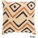 Decorative Akio 20-inch Poly or Feather Down Filled Throw Pillow