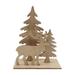 Mortilo Desktop Ornament Christmas Wooden Village Scene Xmas Wooden Table Decor Diy Tree Reindee R Christmas Wooden Ornament Tabletop Holiday Decoration modern home decor A Gift on Clearance