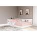 Sand & Stable™ Teddy Twin Platform Standard Bed w/ Bookcase Wood in White | Full | Wayfair D8ACC113E1DF46AAA36311E402C04A17