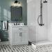 Brayden Studio® Azam 31" Single Bathroom Vanity Set Wood/Marble in Gray | 35 H x 31 W x 22 D in | Wayfair 927DE7DF0DD5405CB95ADDE88FAF4FFC