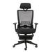 Inbox Zero Kipling Mesh Task Chair Plastic/Acrylic/Upholstered/Mesh in Black | 49.8 H x 20.87 W x 28.34 D in | Wayfair