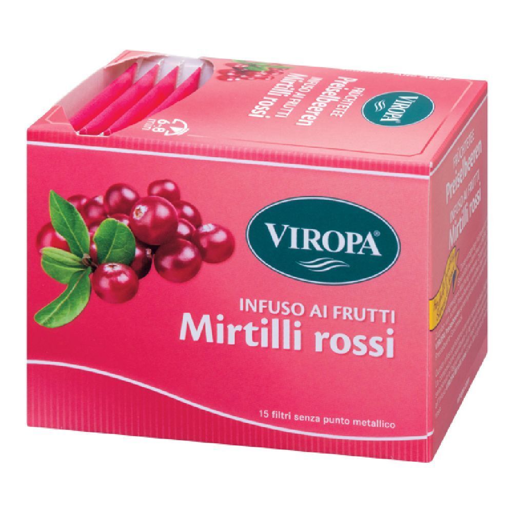 Viropa Mirtilli Rossi 15 Bustine pz filtro
