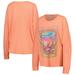 Women's Daydreamer Coral The Grateful Dead Merch Long Sleeve T-Shirt