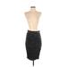 Splendid Casual Dress - Mini: Black Marled Dresses - Women's Size Small