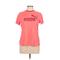 Puma Active T-Shirt: Orange Solid Activewear - Womens Size Large