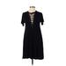 Lily Rain Casual Dress: Black Dresses - Women's Size Small