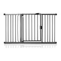 Bettacare Auto Close Stair Gate, 147cm - 154cm, Slate Grey, Pressure Fit Safety Gate, Baby Gate, Safety Barrier for Doors Hallways and Spaces, Easy Installation