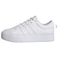 adidas Damen Bravada 2.0 Platform Vulcanized Shoes Low, FTWR White/FTWR White/Chalk White, 44 EU