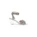 Karen Millen Wedges: Silver Shoes - Women's Size 38