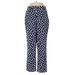 Kate Spade New York Casual Pants - Mid/Reg Rise: Blue Bottoms - Women's Size 00