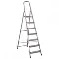 Sealey ASL7 Aluminium Step Ladder 7-Tread En 131