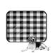 ABPHQTO White Buffalo Plaid Pet Dog Cat Bed Pee Pads Mat Cushion Potty Dogsblankets Crate Bed Kennel 28x36 inch