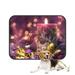 PKQWTM Christmas Still Life In Purple Colors Pet Dog Cat Bed Pee Pads Mat Cushion Potty Dogs Blankets Crate Bed Kennel 20x24 inch