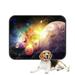 ABPHQTO Planets Galaxy Over Light Pet Dog Cat Bed Pee Pads Mat Cushion Potty Dogs Blankets Crate Bed Kennel 36x48 inch