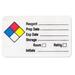 HMIG Safety Labels: Reagent Write-In 1.5 x 2.5 - by ChromaLabel